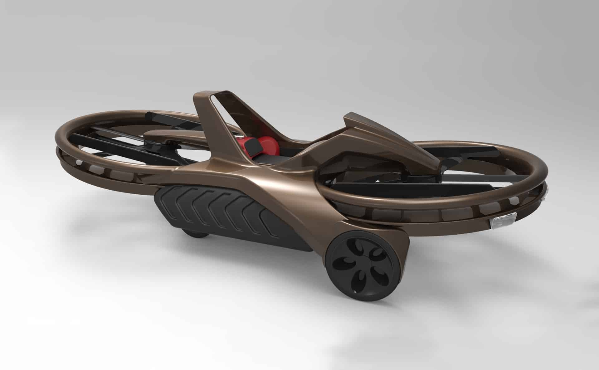 Aero-X : le premier HoverBike (moto volante) prévu pour 2017