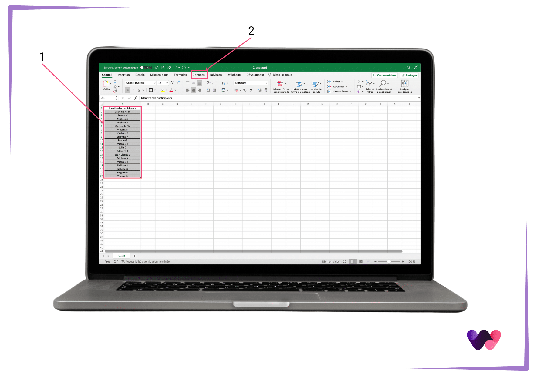 supprimer les doublons Excel