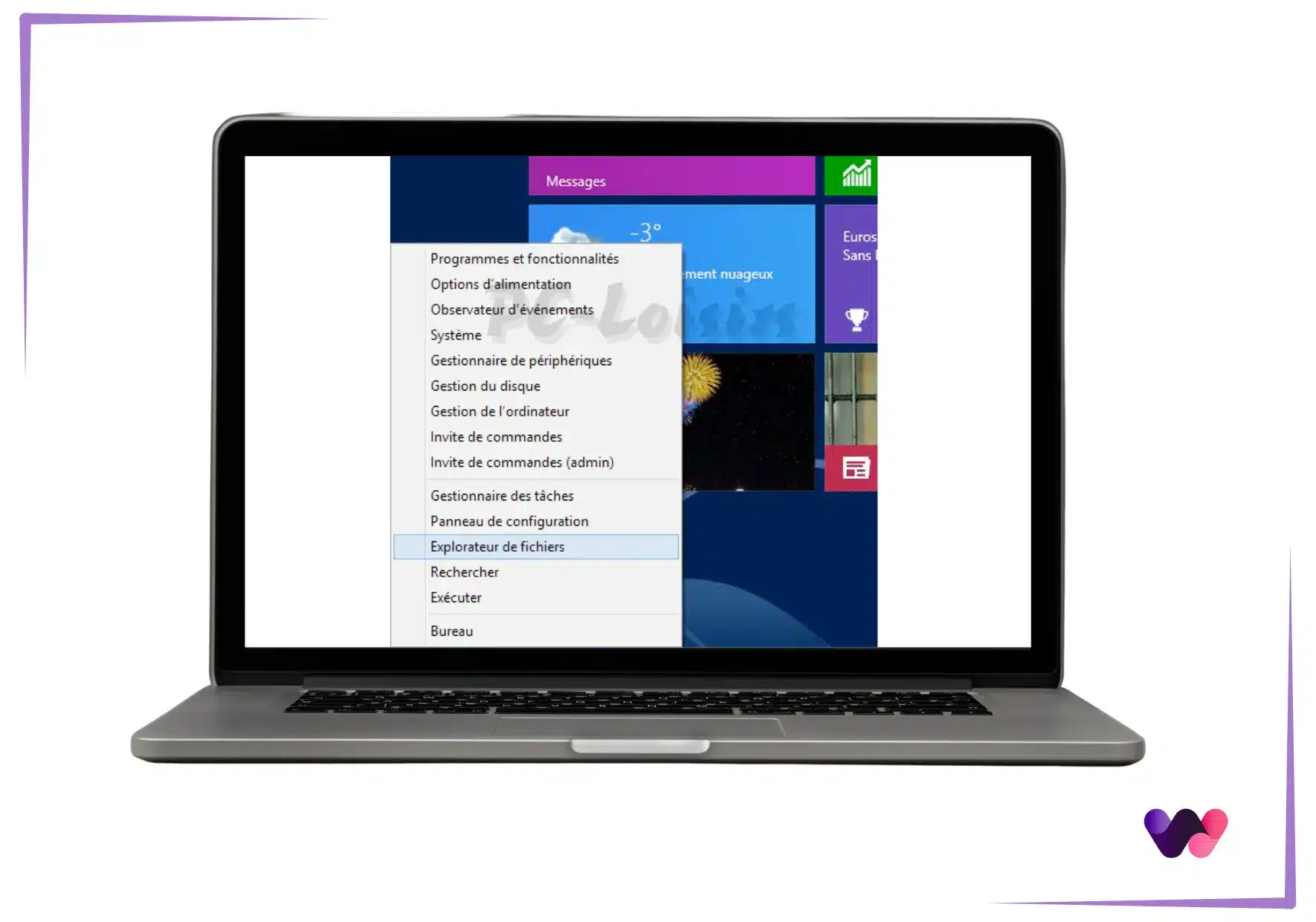 réparation Windows 8
