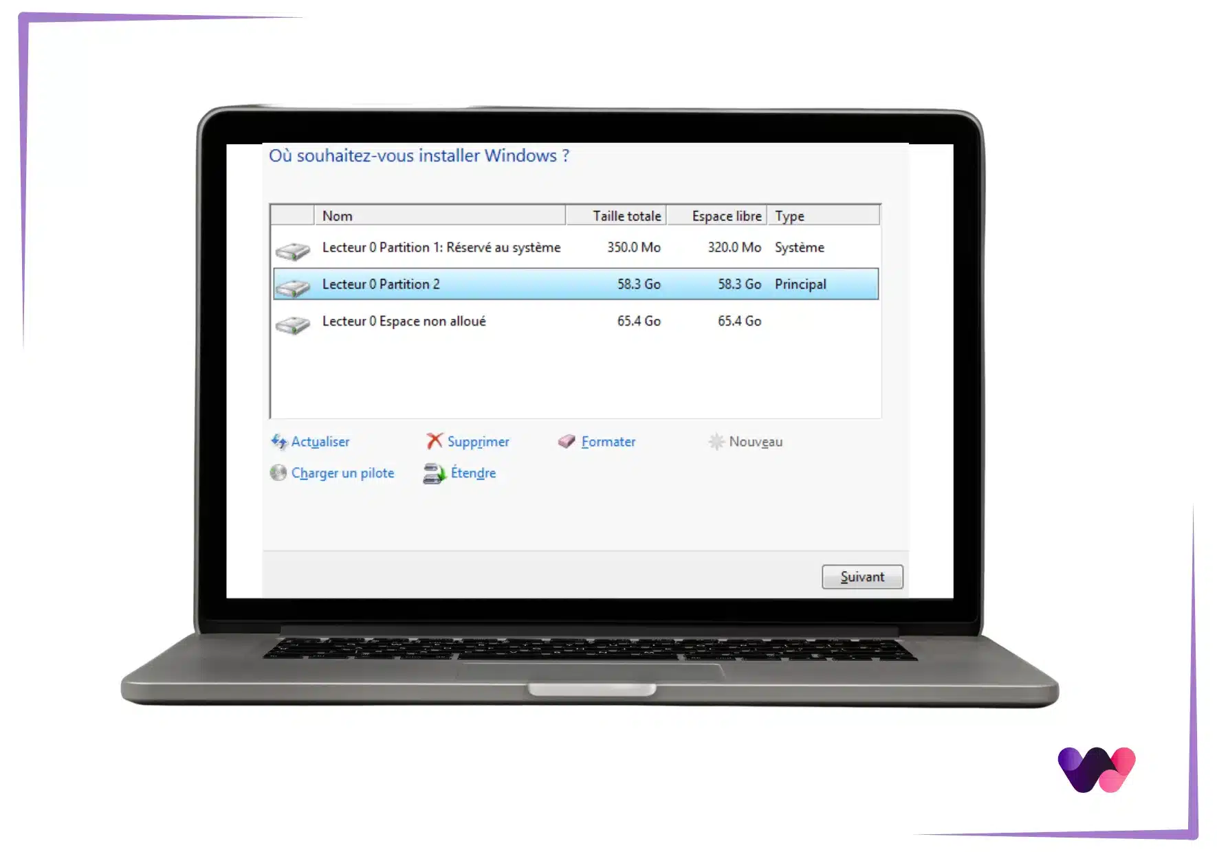 Installer Windows 8
