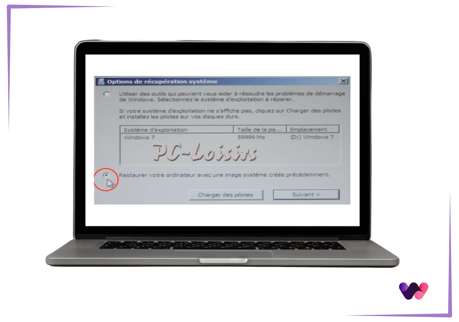 disque dur sous Windows 7