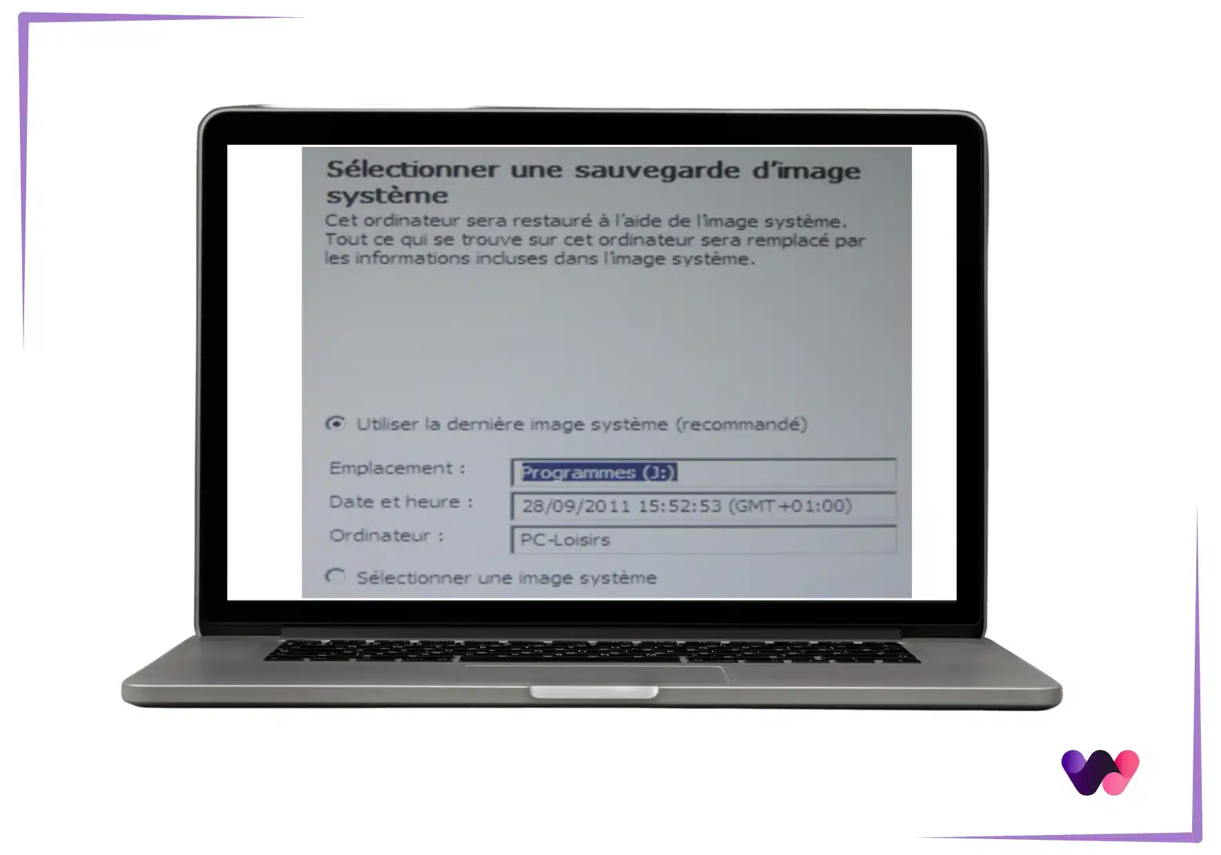 disque dur sous Windows 7