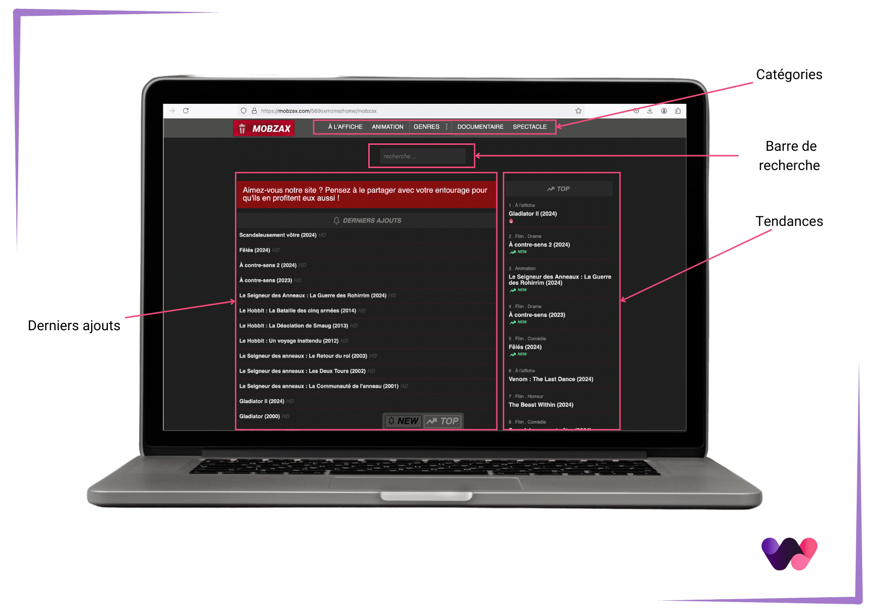 Site de streaming gratuit sans inscription