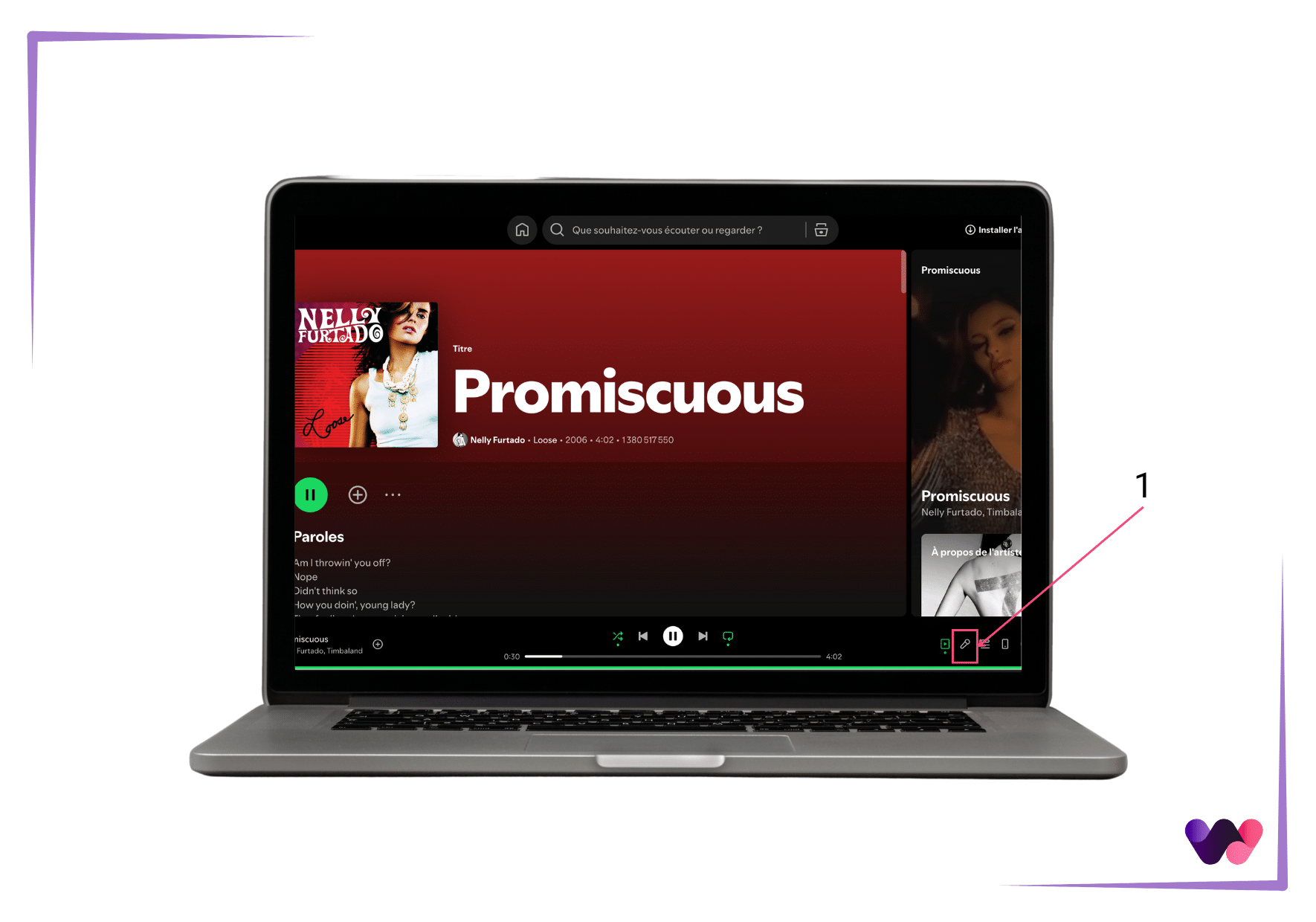 Comment mettre les paroles sur Spotify