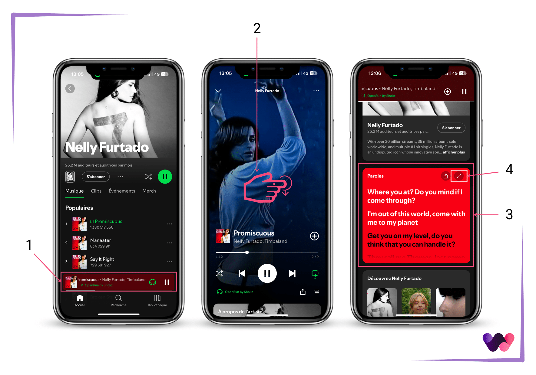 Comment mettre les paroles sur Spotify