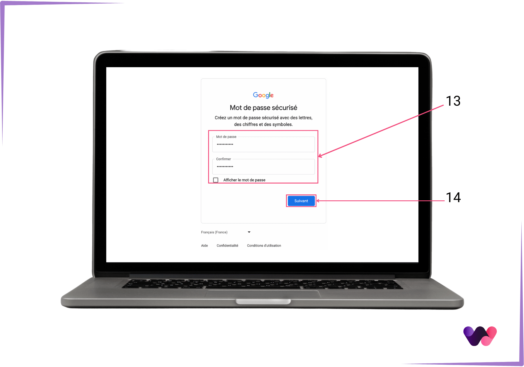 Mot de passe Google