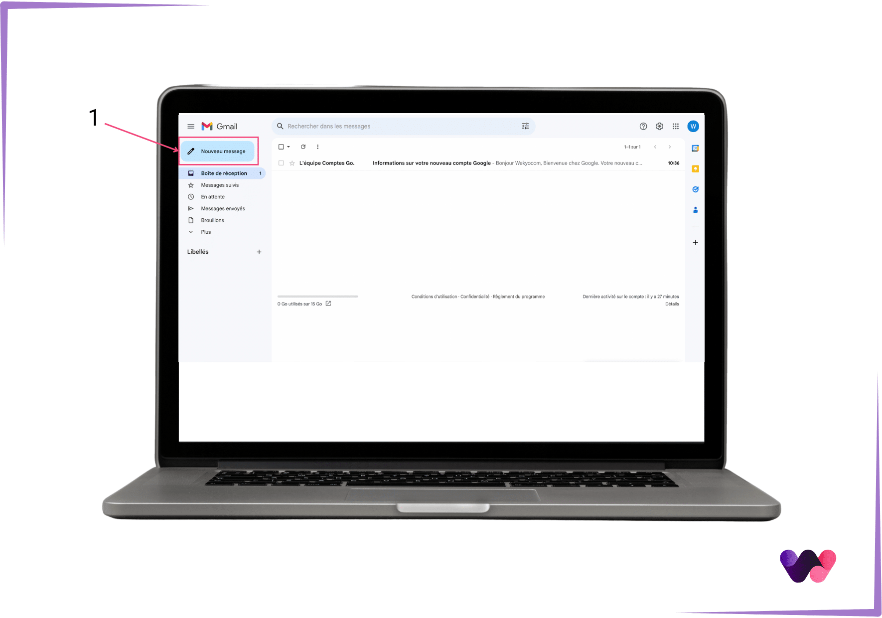 Rédaction mail Gmail