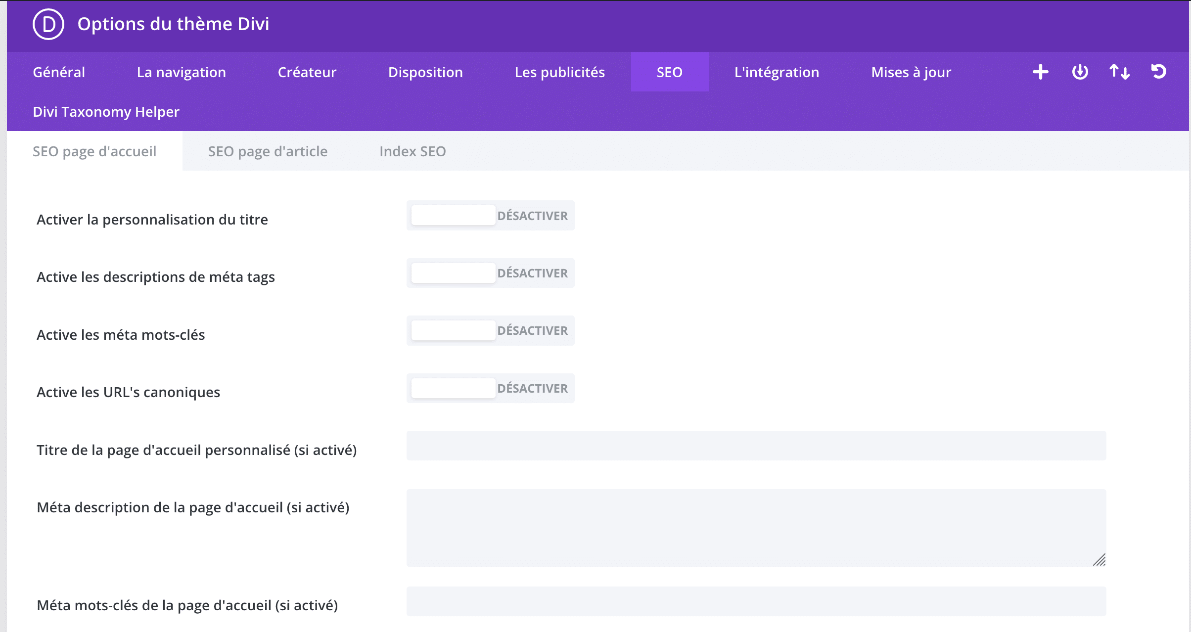 SEO Divi
