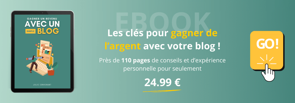 Gagner de l'argent avec blog