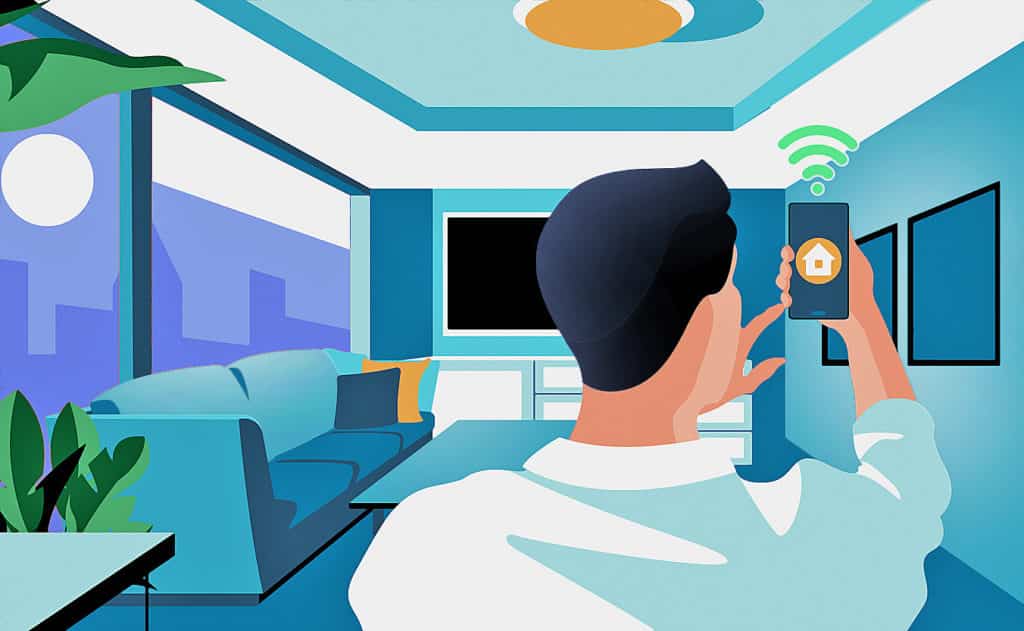 App maison connectée - domotique