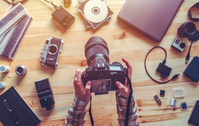 Atelier photographe pro carte sd