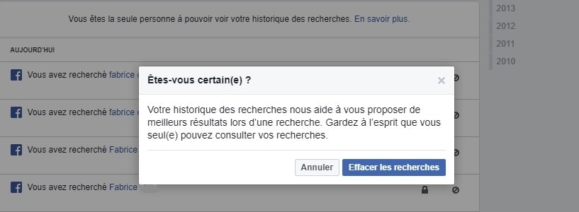 Confirmer suppression
