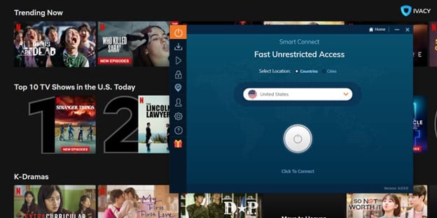 Ivacy VPN streaming Netflix US
