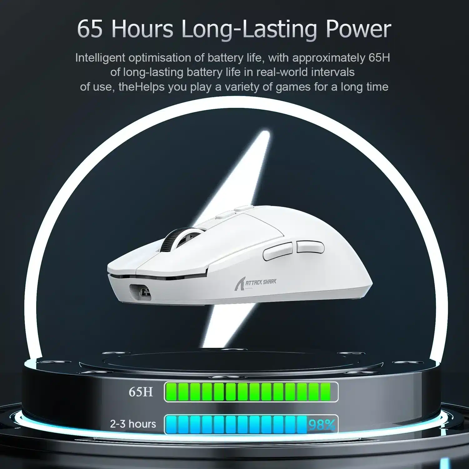 Souris Gaming Attack Shark X6 โ Image 4