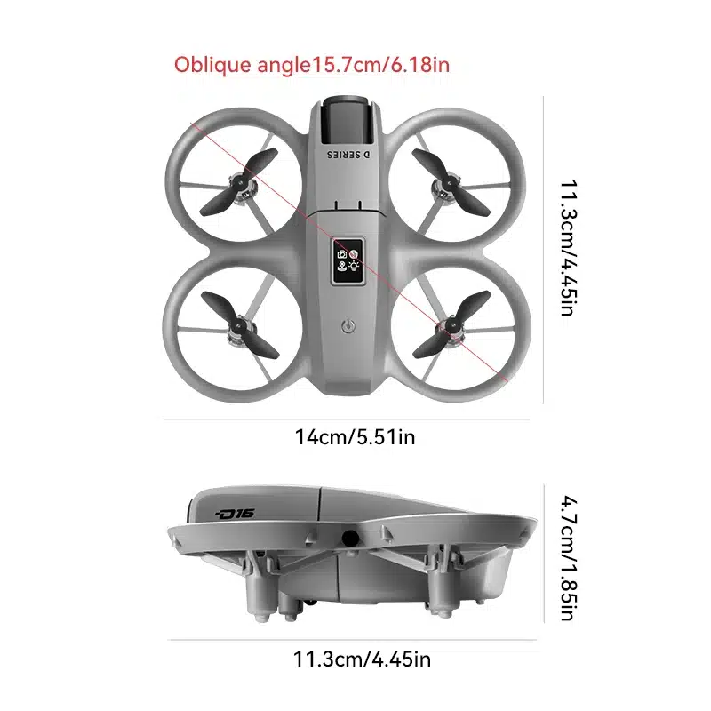 Mini Drone Xiaomi D16 8K HD โ Image 6