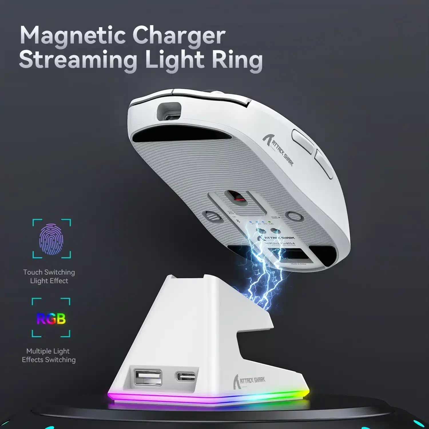 Souris Gaming Attack Shark X6 โ Image 3