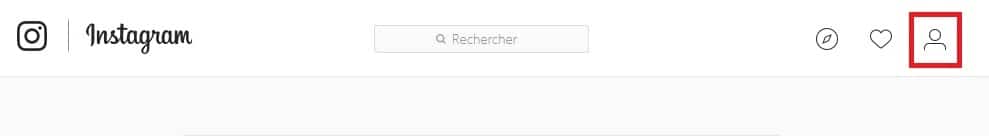 Modifier profil Instagram