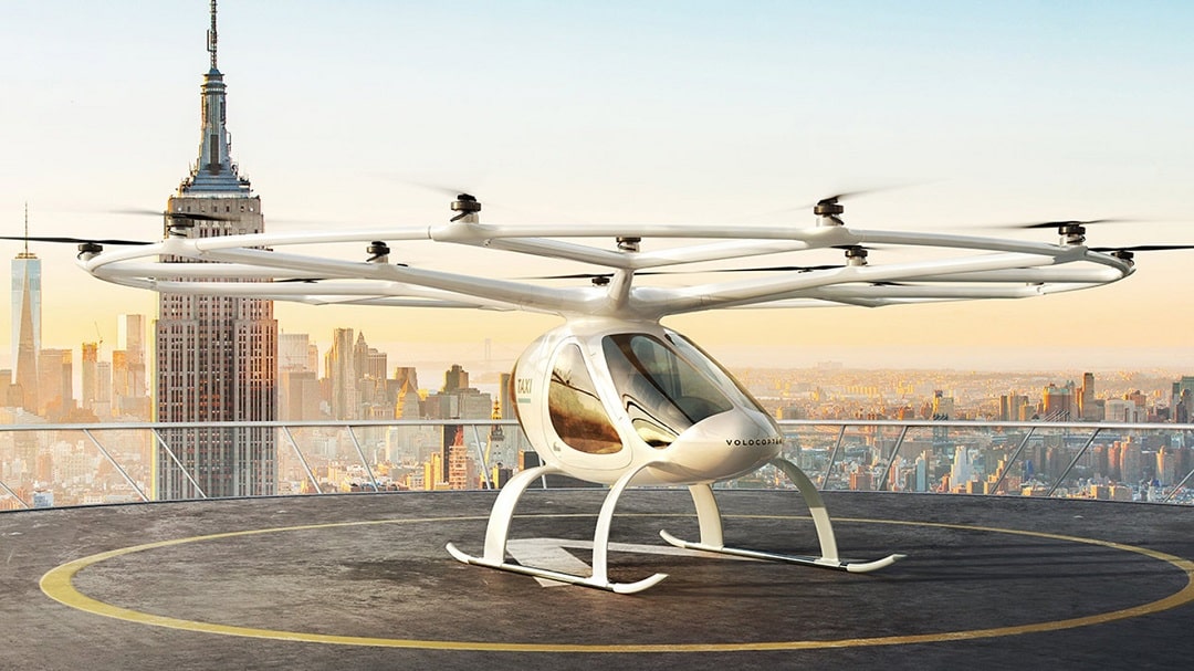 Les premiers taxis drones survoleront la France en 2021